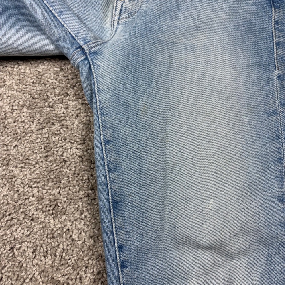 Mother The Weekender Fray California Cruiser Flare Jeans Light Wash 27 High Rise - Picture 10 of 10